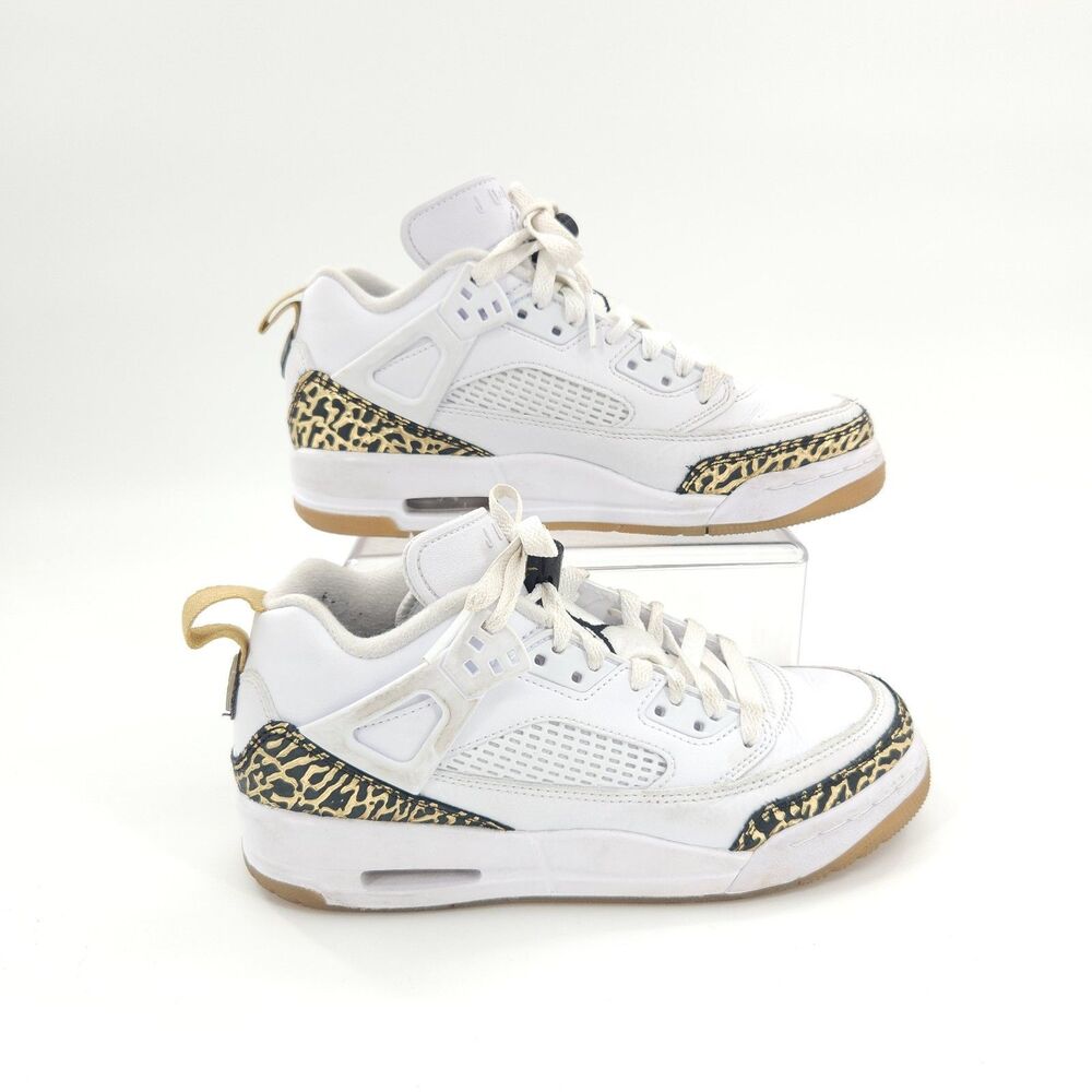 Nike Women's White Black Gold Athletic Shoes